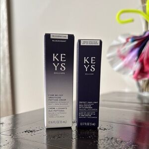 Keys Soulcare Firm Belief Smoothing Peptide Cream and Daily Moisturizer